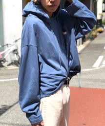 【MASONPRINCE】ビッグシルエット フード付きカットソー 裾アジャスター付き