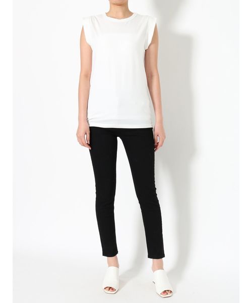 LAGUNAMOON（ラグナムーン）の「ツイストタンクトップ（タンクトップ・レディース・ホワイト/ブラック/ミント・FREE）」の10枚目の写真