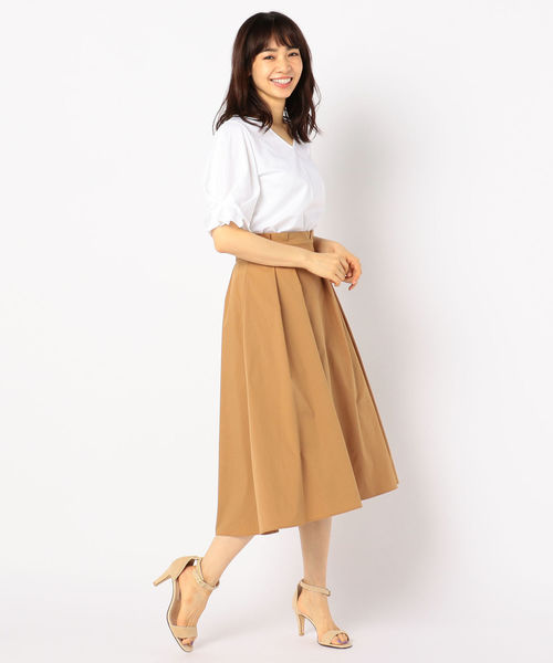 NOLLEY’S（ノーリーズ）の「[新色追加]袖フレアカットブラウス（Tシャツ/カットソー・レディース・ホワイト/ネイビー/ベビーピンク/ブラック/ピンク・36/38）」の15枚目の写真
