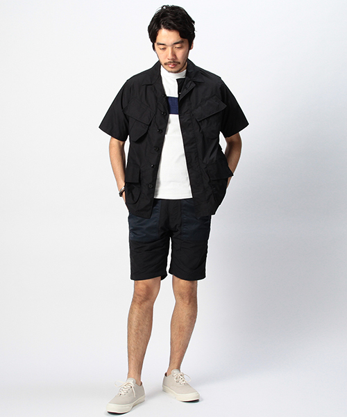 BEAMS PLUS（ビームスプラス）の「KAPTAIN SUNSHINE×BEAMS PLUS / 別注 ウエスト コースト TEE▲（Tシャツ/カットソー・メンズ・ホワイト/ホワイト系その他/グレー/ワイン/ネイビー/ブラック系その他/ライトブルー/カーキ/ブラック/オレンジ/グリーン・LARGE/SMALL/MEDIUM/X-LARGE/ONE SIZE）」の20枚目の写真