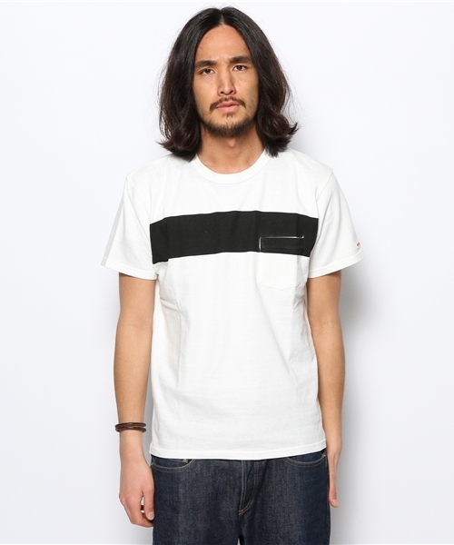 BEAMS PLUS（ビームスプラス）の「KAPTAIN SUNSHINE×BEAMS PLUS / 別注 ウエスト コースト TEE▲（Tシャツ/カットソー・メンズ・ホワイト/ホワイト系その他/グレー/ワイン/ネイビー/ブラック系その他/ライトブルー/カーキ/ブラック/オレンジ/グリーン・LARGE/SMALL/MEDIUM/X-LARGE/ONE SIZE）」の3枚目の写真