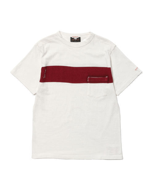 BEAMS PLUS（ビームスプラス）の「KAPTAIN SUNSHINE×BEAMS PLUS / 別注 ウエスト コースト TEE▲（Tシャツ/カットソー・メンズ・ホワイト/ホワイト系その他/グレー/ワイン/ネイビー/ブラック系その他/ライトブルー/カーキ/ブラック/オレンジ/グリーン・LARGE/SMALL/MEDIUM/X-LARGE/ONE SIZE）」の13枚目の写真