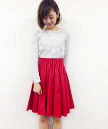 Kastane | 【Kastane】Wタックステッチスカート(スカート)