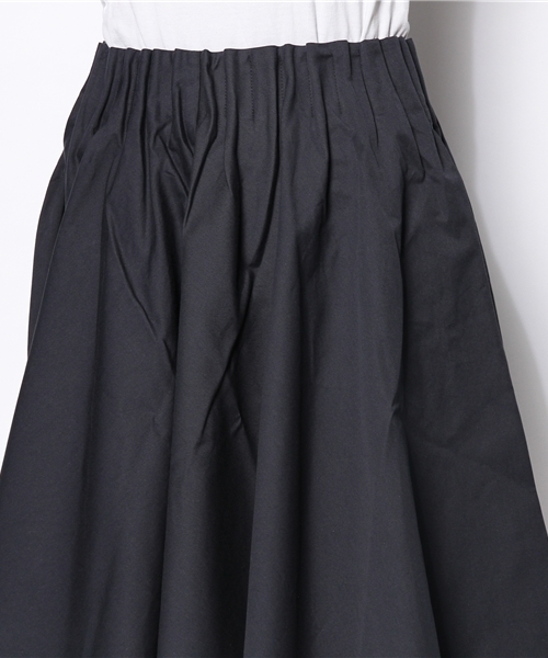Kastane（カスタネ）の「【Kastane】Wタックステッチスカート（スカート・レディース・グレー/オフホワイト/ネイビー/レッド・FREE）」の10枚目の写真