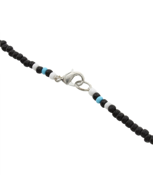 CIAOPANIC（チャオパニック）の「【Amina】　プリミティネックレス（ネックレス・レディース・ターコイズブルー/ホワイト/レッド/ブラック/ブルー・FREE）」の7枚目の写真