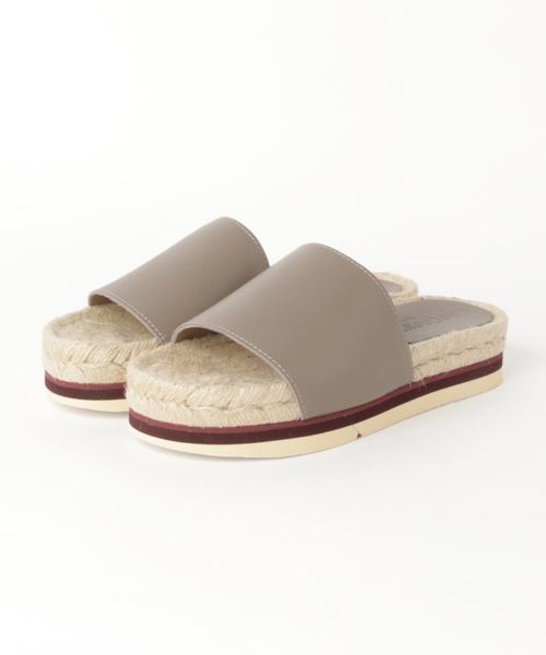 Divinique（ディビニーク）の「ラオコンテ LAOCOONTE / ジュートサンダル（サンダル・レディース・ブラック/ライトブラウン・38/37/36）」の2枚目の写真