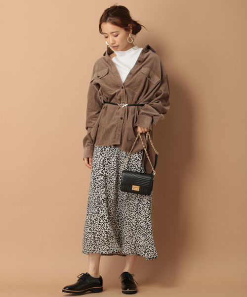 セール Mysty トップス エアリーコーデュロイシャツ Woman ミスティウーマン のファッション シャツ ブラウス シャツ ブラウス Mysty