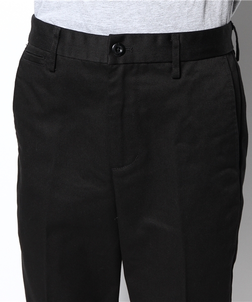 CIAOPANIC（チャオパニック）の「【Ciaopanic】TCツイルアンクルカットテーパード（チノパンツ・メンズ・ブラック/ベージュ/ネイビー/グレー・SMALL/LARGE/MEDIUM）」の7枚目の写真