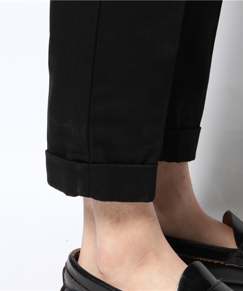 CIAOPANIC（チャオパニック）の「【Ciaopanic】TCツイルアンクルカットテーパード（チノパンツ・メンズ・ブラック/ベージュ/ネイビー/グレー・SMALL/LARGE/MEDIUM）」の10枚目の写真