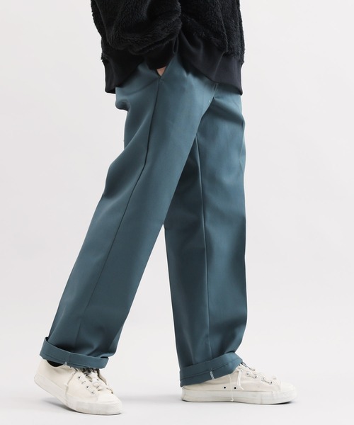 Dickies（ディッキーズ）の「Dickies / ディッキーズ THE ORIGINAL FIT 874 TCツイル センタープレス オリジナルフィット チノパン（チノパンツ・メンズ・ブラック/チャコール/ダークブラウン/カーキ/ダークネイビー/シルバー/モスグリーン/チャコールグレー/カモフラージュ/ホワイト/ネイビー/グリーン/グリーン系その他/ブルー系その他/ロイヤルブルー/マルーン/サンドベージュ・28/30/28/32/30/30/30/32/32/30/32/32/34/30/34/32/38/30/36/30）」の11枚目の写真