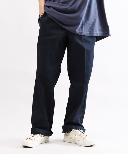 Dickies（ディッキーズ）の「Dickies / ディッキーズ THE ORIGINAL FIT 874 TCツイル センタープレス オリジナルフィット チノパン（チノパンツ・メンズ・ブラック/チャコール/ダークブラウン/カーキ/ダークネイビー/シルバー/モスグリーン/チャコールグレー/カモフラージュ/ホワイト/ネイビー/グリーン/グリーン系その他/ブルー系その他/ロイヤルブルー/マルーン/サンドベージュ・28/30/28/32/30/30/30/32/32/30/32/32/34/30/34/32/38/30/36/30）」の14枚目の写真