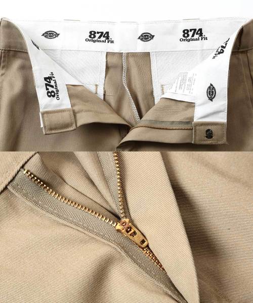 Dickies（ディッキーズ）の「Dickies / ディッキーズ THE ORIGINAL FIT 874 TCツイル センタープレス オリジナルフィット チノパン（チノパンツ・メンズ・ブラック/チャコール/ダークブラウン/カーキ/ダークネイビー/シルバー/モスグリーン/チャコールグレー/カモフラージュ/ホワイト/ネイビー/グリーン/グリーン系その他/ブルー系その他/ロイヤルブルー/マルーン/サンドベージュ・28/30/28/32/30/30/30/32/32/30/32/32/34/30/34/32/38/30/36/30）」の21枚目の写真