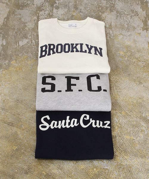 coen（コーエン）の「裏毛ロゴスウェットプルオーバー（スウェット・メンズ・グレー/ネイビー/オフホワイト・SMALL/X-LARGE/MEDIUM/LARGE）」の5枚目の写真