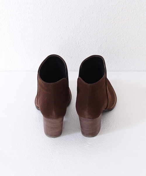 coen（コーエン）の「フェイクスエードサイドゴアブーツ（ブーティ・レディース・ブラック/ダークブラウン・MEDIUM/LARGE/SMALL）」の9枚目の写真
