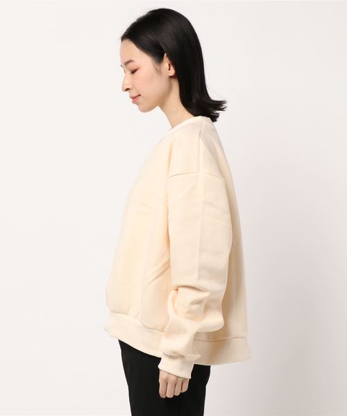 reca（レカ）の「ロングスリーブ裏起毛スシンプルウェット（スウェット・レディース・ブラック/モカ/ホワイト系その他/ブルー系その他・FREE）」の13枚目の写真