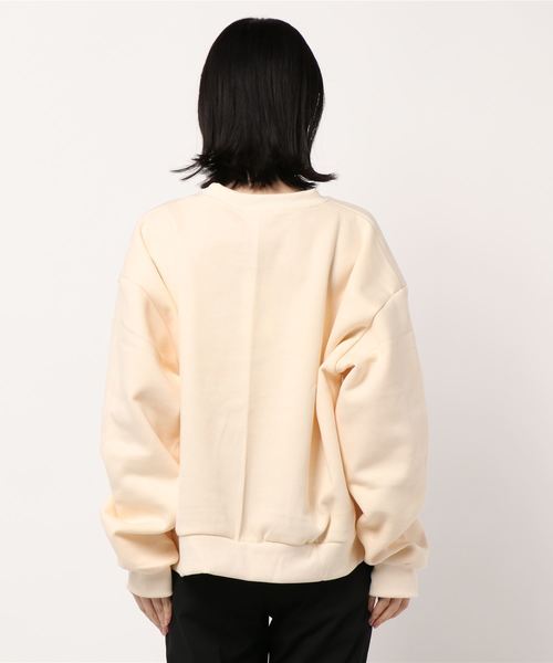 reca（レカ）の「ロングスリーブ裏起毛スシンプルウェット（スウェット・レディース・ブラック/モカ/ホワイト系その他/ブルー系その他・FREE）」の14枚目の写真