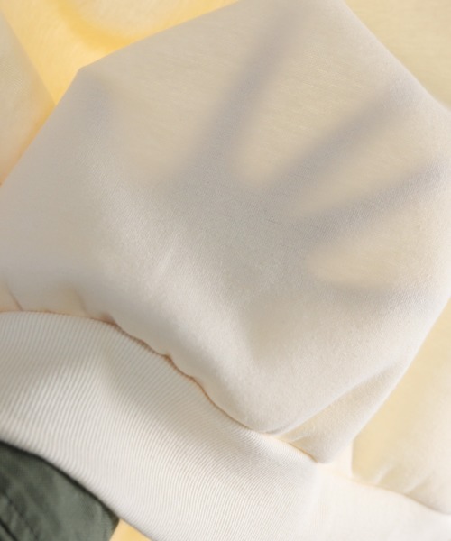 reca（レカ）の「ロングスリーブ裏起毛スシンプルウェット（スウェット・レディース・ブラック/モカ/ホワイト系その他/ブルー系その他・FREE）」の21枚目の写真