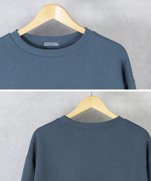 reca（レカ）の「ロングスリーブ裏起毛スシンプルウェット（スウェット・レディース・ブラック/モカ/ホワイト系その他/ブルー系その他・FREE）」の19枚目の写真