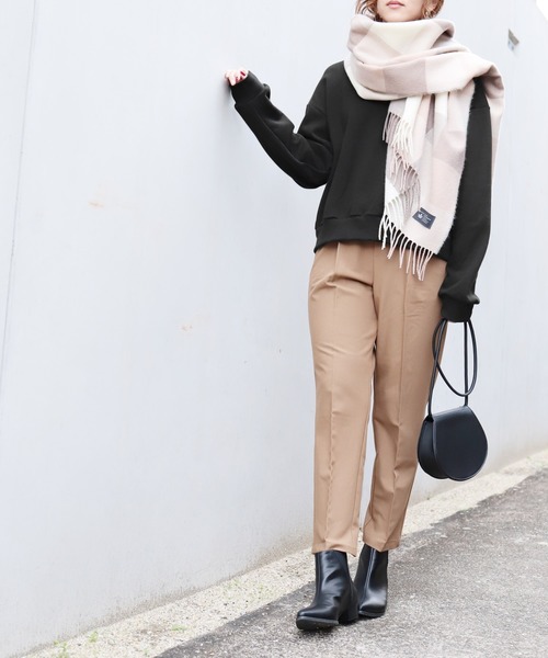 reca（レカ）の「ロングスリーブ裏起毛スシンプルウェット（スウェット・レディース・ブラック/モカ/ホワイト系その他/ブルー系その他・FREE）」の10枚目の写真