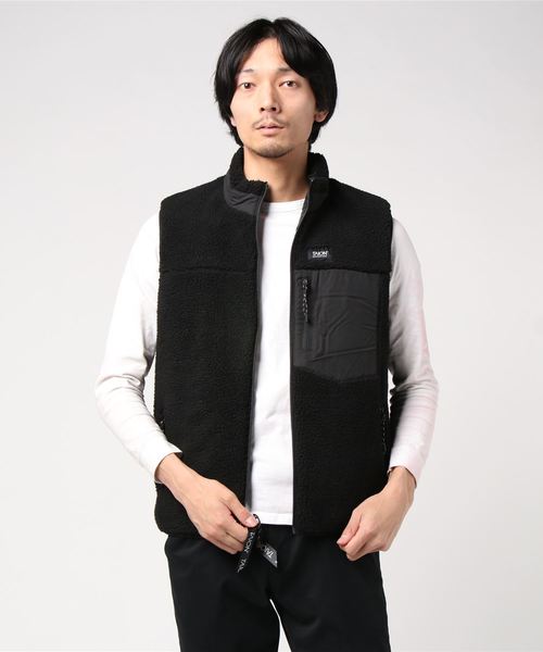 TAION(タイオン)の「【TAION】タイオン BOA REVERSIBLE DOWN BEST(ダウンベスト・メンズ・ブラック/ネイビー/カーキ・MEDIUM/LARGE/X-LARGE)」の2枚目の写真