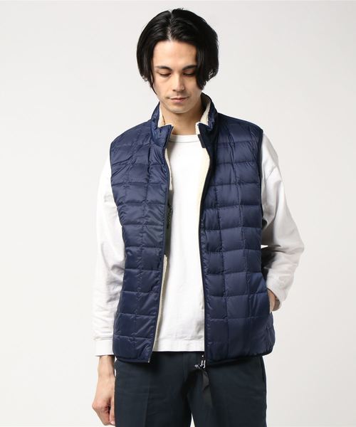 TAION(タイオン)の「【TAION】タイオン BOA REVERSIBLE DOWN BEST(ダウンベスト・メンズ・ブラック/ネイビー/カーキ・MEDIUM/LARGE/X-LARGE)」の9枚目の写真
