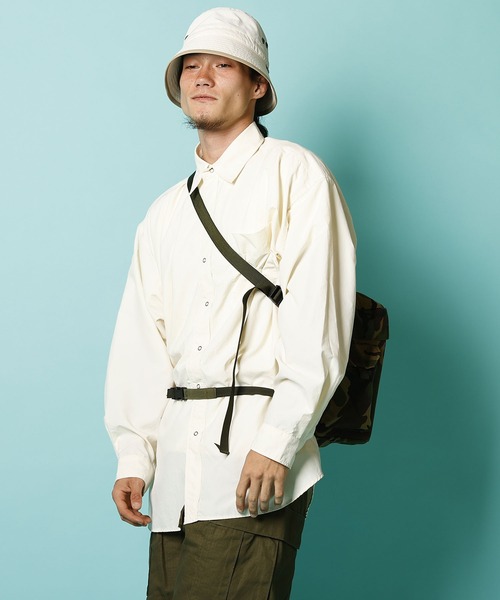 MILITARY(ミリタリー)の「BRITISH MILITARY HAVERSACK / ブリティッシュ ミリタリーハバーサック(ショルダーバッグ・メンズ・カモフラージュ・ONE SIZE)」の7枚目の写真