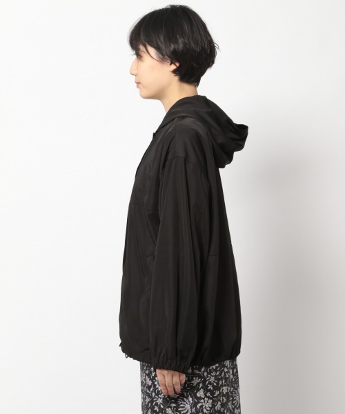 PAGEBOY（ページボーイ）の「スナップフードブルゾン（ブルゾン・レディース・ブラック/グレイッシュベージュ/サックスブルー/カーキ・FREE）」の8枚目の写真