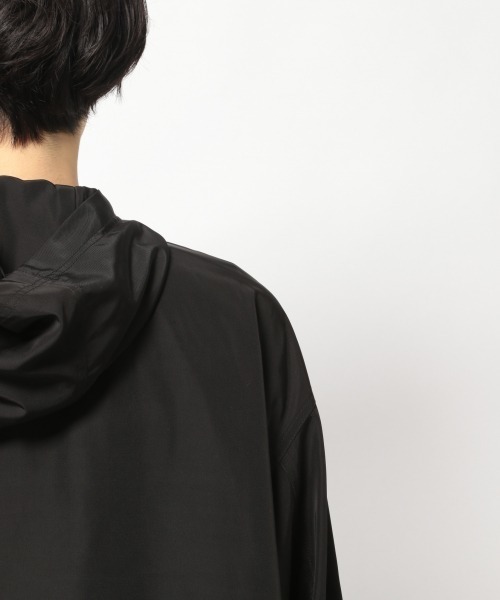 PAGEBOY（ページボーイ）の「スナップフードブルゾン（ブルゾン・レディース・ブラック/グレイッシュベージュ/サックスブルー/カーキ・FREE）」の9枚目の写真