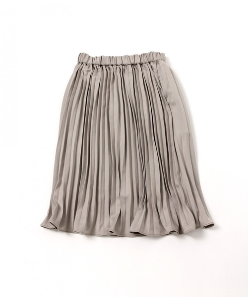 BAYFLOW（ベイフロー）の「[KIDS]サテンプリーツスカート（スカート・キッズ・モカ/ライトグリーン・MEDIUM/LARGE/XX-LARGE/X-LARGE）」の8枚目の写真