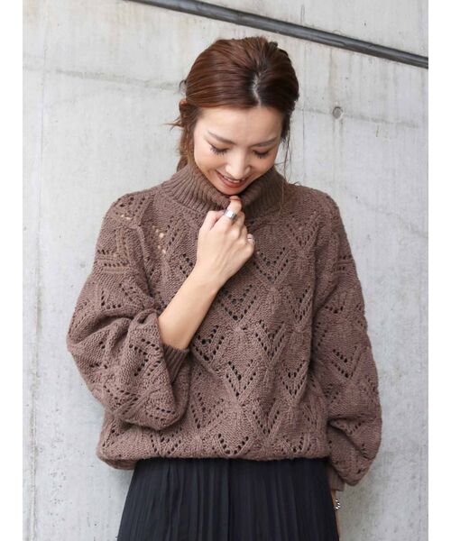 ブランド古着 タートルネックニット ニット セーター Ungrid アングリッド のファッション通販 Zozoused