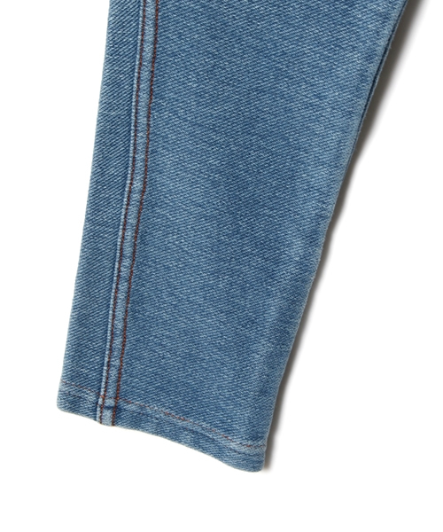 One deux boo(ワンドゥーブー)の「なんちゃってパンツ(その他パンツ・キッズ・ライトインディゴブルー・110/130/140/100/120)」の5枚目の写真