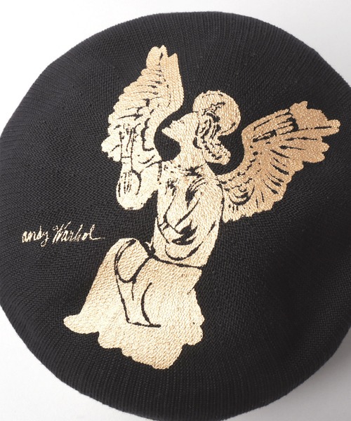 Andy Warhol スカルデザイン ベレー帽 ca4ra Andy Warhol スカルデザイン ベレー帽 ca4ra 楽天市場】【CA4LA