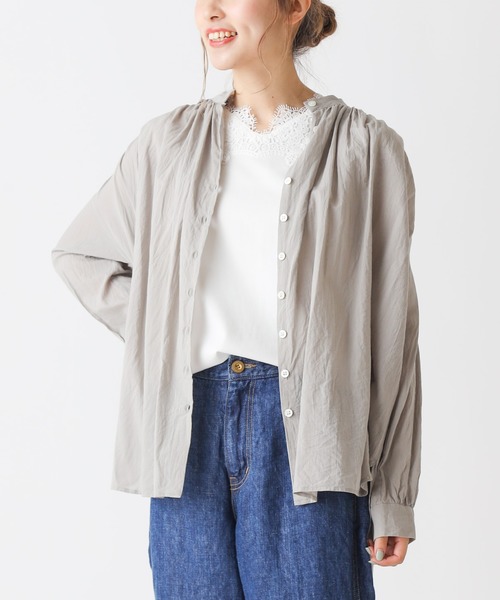 PUAL CE CIN(ピュアルセシン)の「レースノースリーブ(Tシャツ/カットソー・レディース・ブラック/オフホワイト/ライトベージュ・FREE)」の17枚目の写真