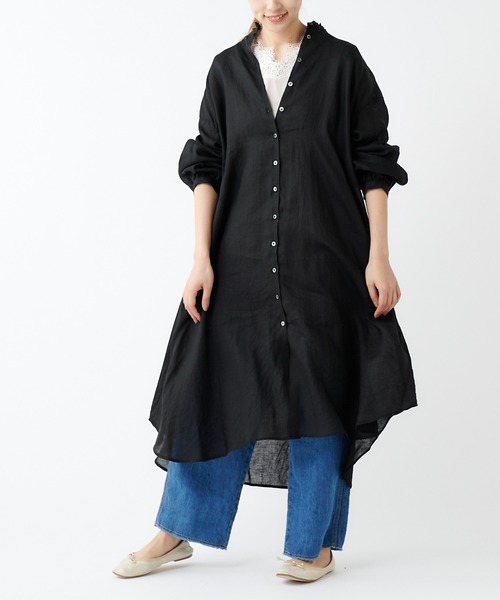 PUAL CE CIN(ピュアルセシン)の「レースノースリーブ(Tシャツ/カットソー・レディース・ブラック/オフホワイト/ライトベージュ・FREE)」の22枚目の写真