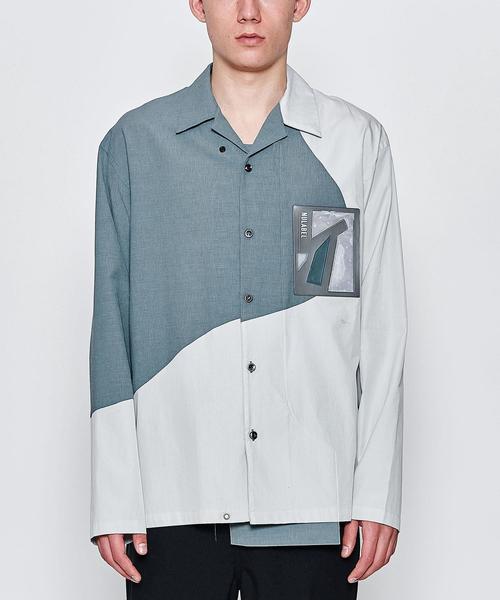 PORTVEL（ポートヴェル）の「PORTVEL ポートヴェル / MOTIF WORK SHIRT 