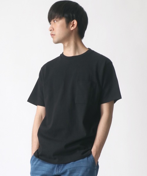 Goodwear（グッドウェア）の「Goodwear/グッドウェア USAコットン 無地 ポケット クルーネック 半袖Tシャツ/レディース メンズ（Tシャツ/カットソー・メンズ・ホワイト/ブラック/ベージュ/ブラウン/カーキ/グリーン/グレイッシュベージュ/グレー/ダークグリーン/グレイッシュブルー/ネイビー/チャコール/ライトピンク・M/L/XL）」の22枚目の写真