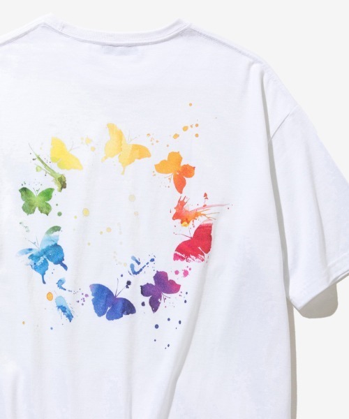 rehacer(レアセル)の「rehacer : Pale Drip on Wide Body /ペールドリップ オン ワイドボディー(Tシャツ/カットソー・メンズ・ホワイト/ブラック/ネイビー/グレー・SMALL/MEDIUM/LARGE/X-LARGE)」の11枚目の写真