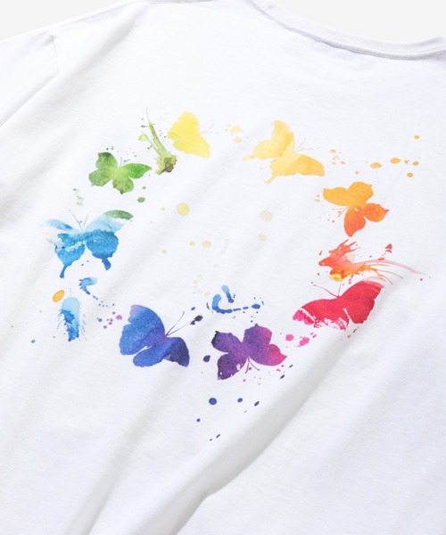 rehacer(レアセル)の「rehacer : Pale Drip on Wide Body /ペールドリップ オン ワイドボディー(Tシャツ/カットソー・メンズ・ホワイト/ブラック/ネイビー/グレー・SMALL/MEDIUM/LARGE/X-LARGE)」の14枚目の写真