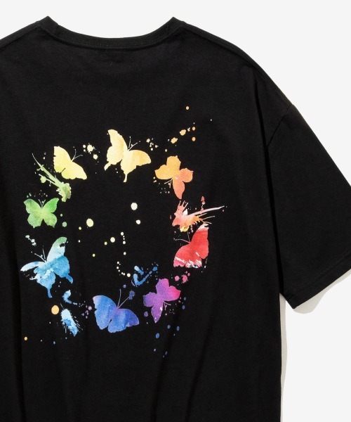 rehacer(レアセル)の「rehacer : Pale Drip on Wide Body /ペールドリップ オン ワイドボディー(Tシャツ/カットソー・メンズ・ホワイト/ブラック/ネイビー/グレー・SMALL/MEDIUM/LARGE/X-LARGE)」の18枚目の写真