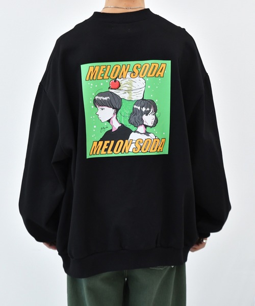 Perushu（ペルーシュ）の「yutayunoki × Perushu ヘビーウェイトコラボスウェット（スウェット・メンズ・ホワイト/ブラック/パープル/オフホワイト/モスグリーン/ホワイト系その他・SMALL/MEDIUM/LARGE）」の4枚目の写真