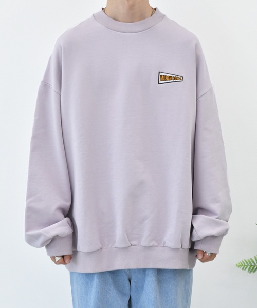 Perushu（ペルーシュ）の「yutayunoki × Perushu ヘビーウェイトコラボスウェット（スウェット・メンズ・ホワイト/ブラック/パープル/オフホワイト/モスグリーン/ホワイト系その他・SMALL/MEDIUM/LARGE）」の12枚目の写真