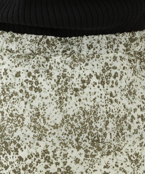 LOWRYS FARM（ローリーズファーム）の「ドットフラワーフレアスカート　893365（スカート・レディース・ネイビー/アイボリー・FREE）」の4枚目の写真