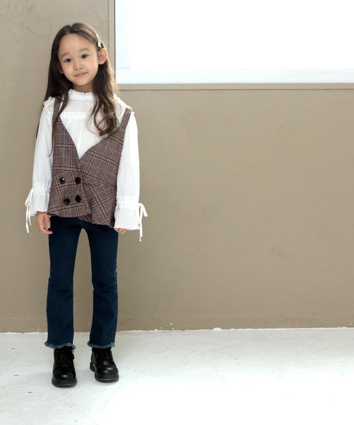 SOROTTO（ソロット）の「ファスナー付きレースアップブーツ（ブーツ・キッズ・ブラック/アイボリー/ベージュ系その他・22.0cm/16.0cm/17.0cm/18.0cm/19.0cm/20.0cm/21.0cm）」の9枚目の写真