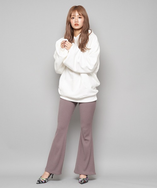 セール】リブフレアパンツ（その他パンツ）｜SPIRALGIRL