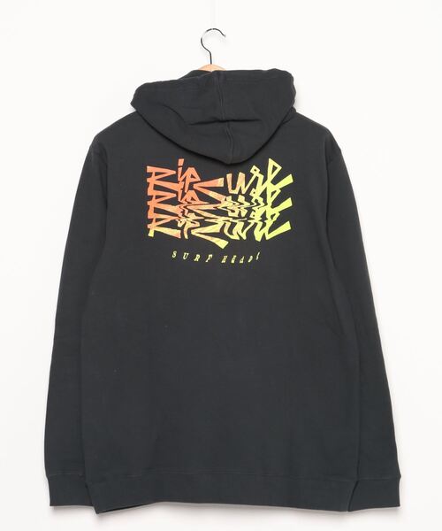 RIP CURL（リップカール） SURF PULL OVER FLEECE Mサイズ パーカー GRH RIP CURL リップカール】メンズ プルオーバーパーカー/ バック