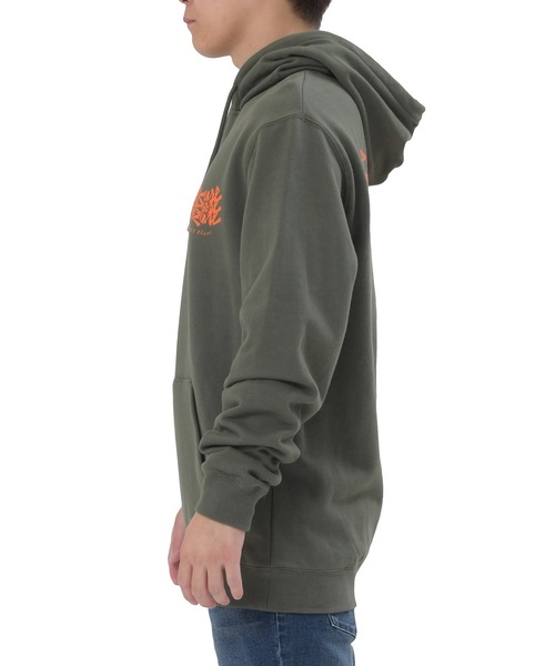 RIP CURL（リップカール） SURF PULL OVER FLEECE Mサイズ パーカー GRH RIP CURL リップカール】メンズ プルオーバーパーカー/ バック