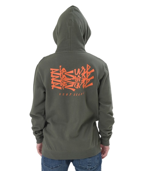 RIP CURL リップカール】メンズ プルオーバーパーカー/ バック