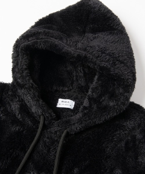 Sherpa パーカー レディース Rvca ルーカ のファッション アウター パーカー もこもこ 年秋冬モデル Hoodie ふわふわ ふわふわ ルーカプルオーバー Sherpa パーカー セール Rvca