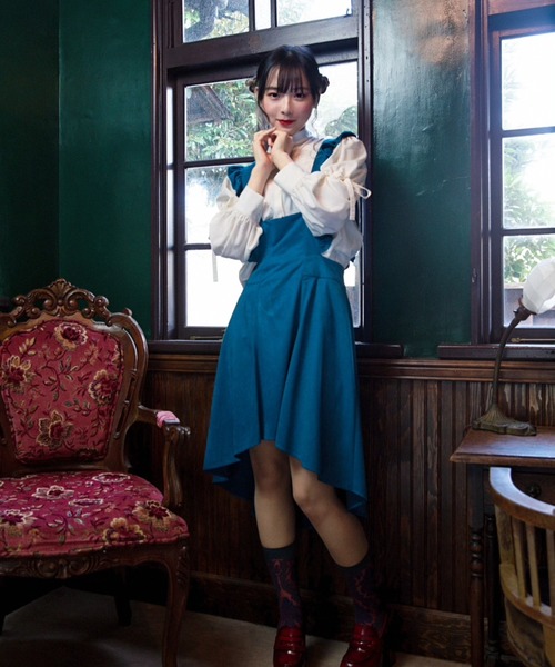 被宝園（ヒホウエン）｜レディースのワンピース/ドレス（ブルー系  