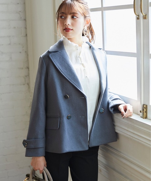 セール ニュアンスカラーｐコート ピーコート 12twelve Agenda トゥエルブ アジェンダ のファッション通販 Zozotown